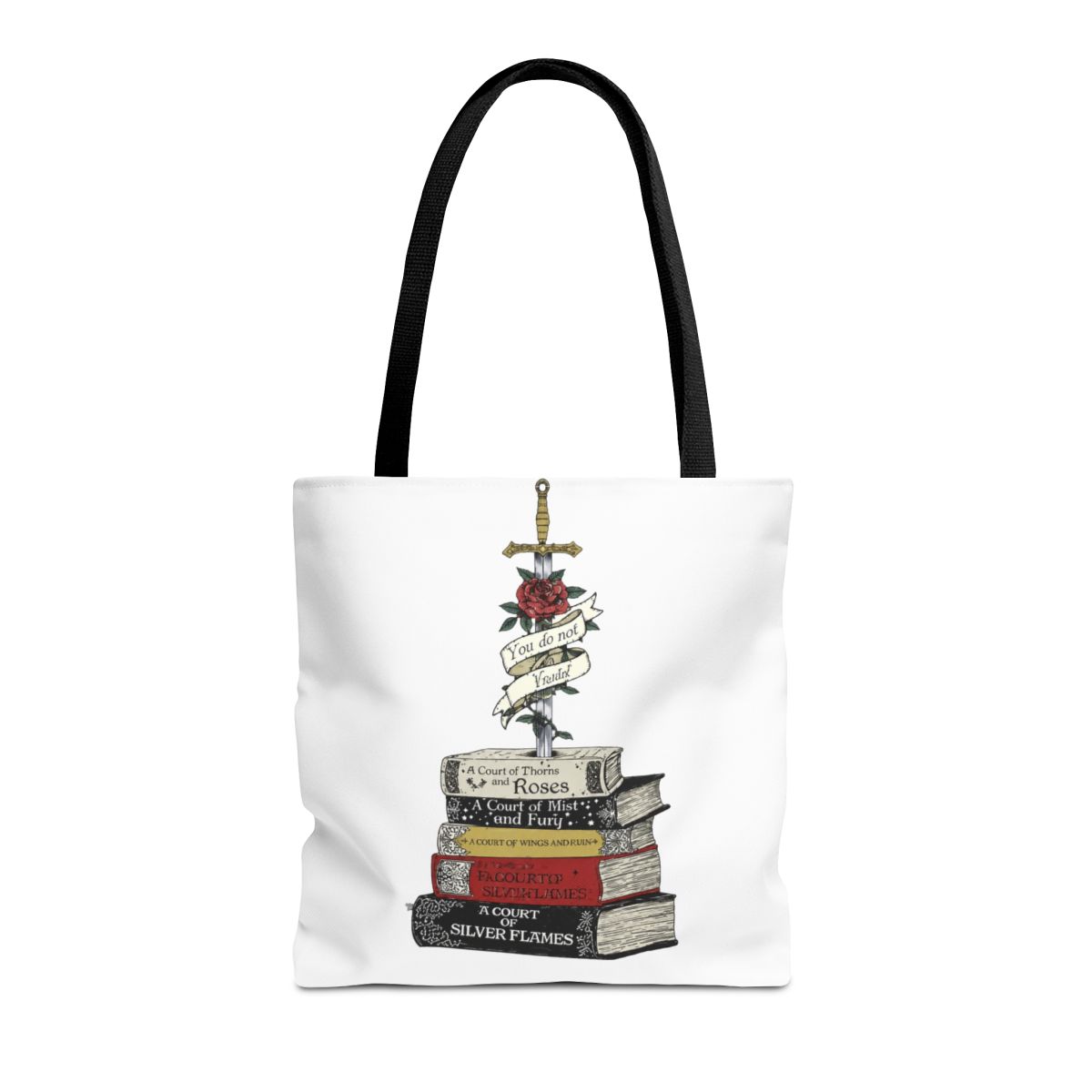 ACOTAR Inspired Gift Fantasy Novel Inspired Gifts Books Lover Gift A Court of Thorns and Rose Bags SJM Gifts | Sarah J. Maas / ACOTAR - alternate angle 2, merchandise
