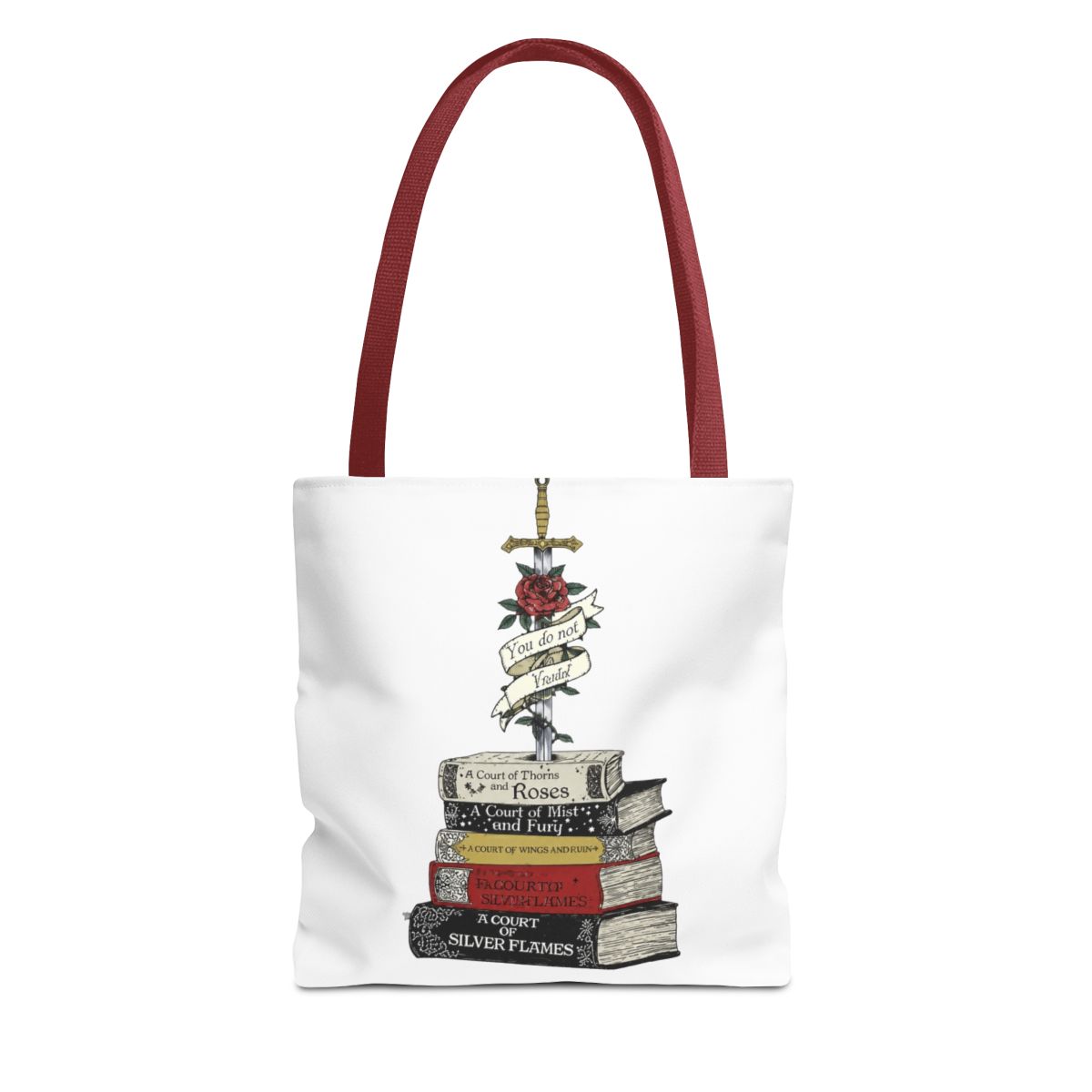 ACOTAR Inspired Gift Fantasy Novel Inspired Gifts Books Lover Gift A Court of Thorns and Rose Bags SJM Gifts | Sarah J. Maas / ACOTAR - alternate angle 4, merchandise