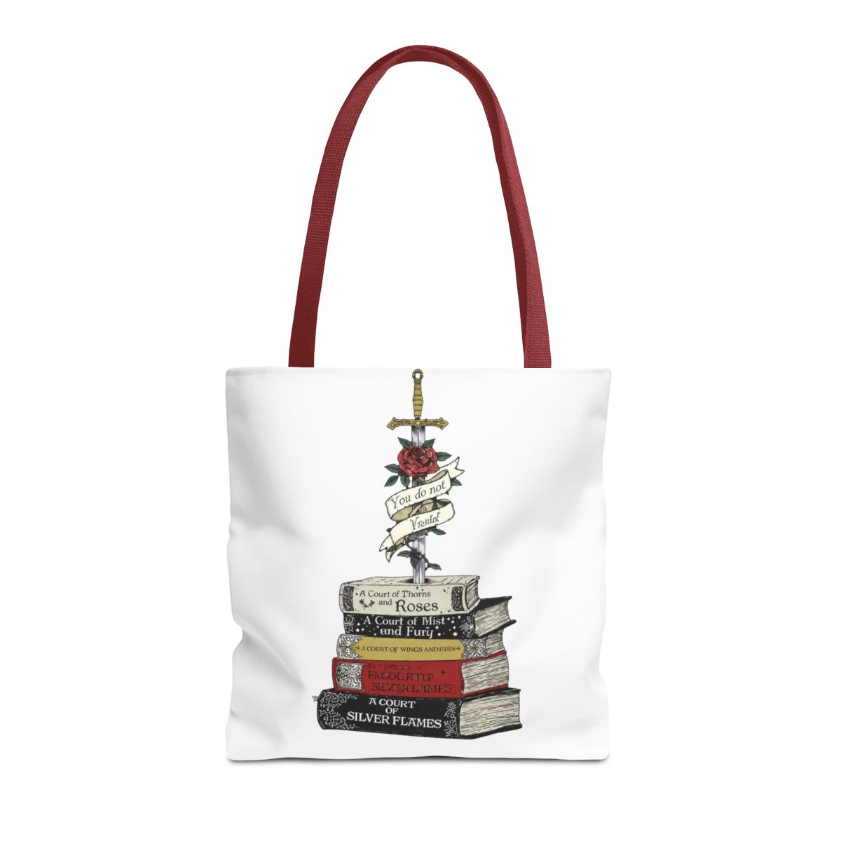 ACOTAR Inspired Gift Fantasy Novel Inspired Gifts Books Lover Gift A Court of Thorns and Rose Bags SJM Gifts | Sarah J. Maas / ACOTAR - alternate angle 5, merchandise