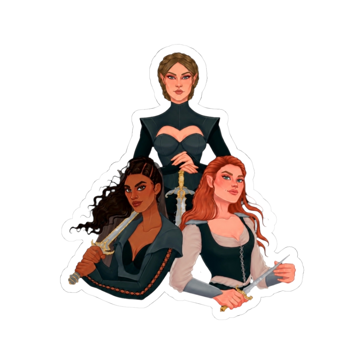 acotar valkyries nesta emerie gwyn version 2 | Sarah J. Maas / ACOTAR