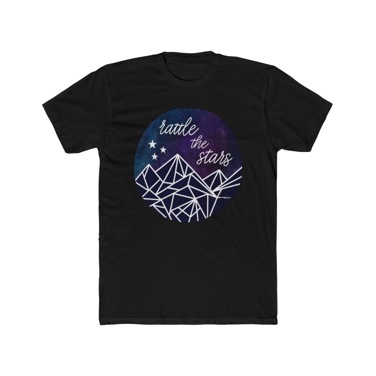 Rattle The Stars Velaris Night Court Geometric ACOTAR Throne of Glass Galaxy Design | Sarah J. Maas / ACOTAR - alternate angle 3, merchandise