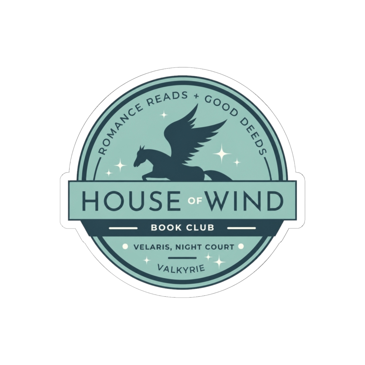 House of Wind Book Club Nesta ACOSF Sticker SJM Merch | Sarah J. Maas / ACOTAR