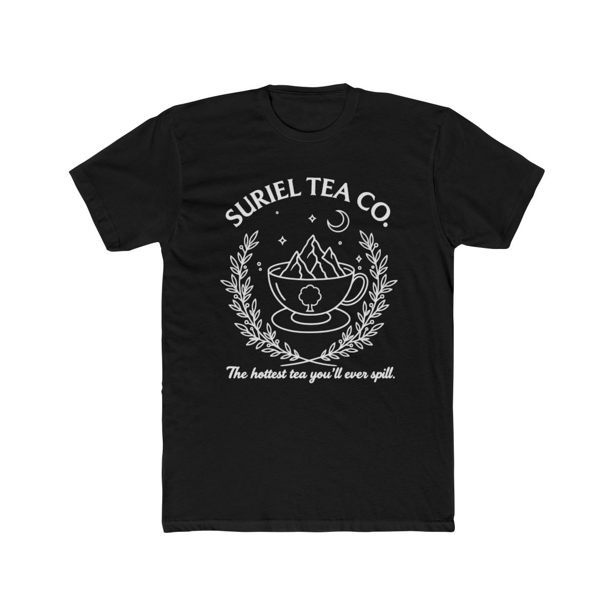 Suriel Tea Co T Shirt, Bookish Shirt | Sarah J. Maas - alternate angle 3, merchandise