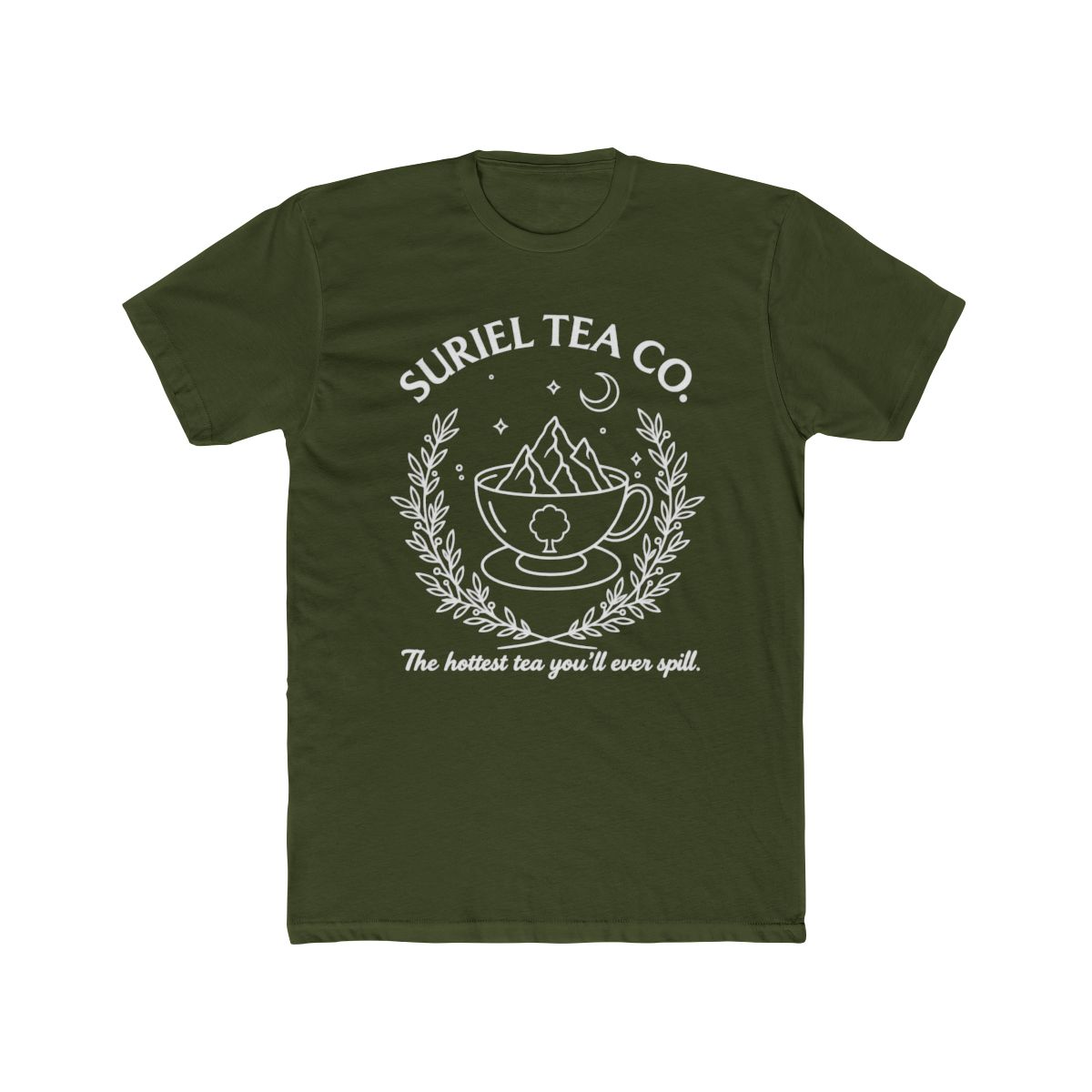 Suriel Tea Co T Shirt, Bookish Shirt | Sarah J. Maas - alternate angle 5, merchandise