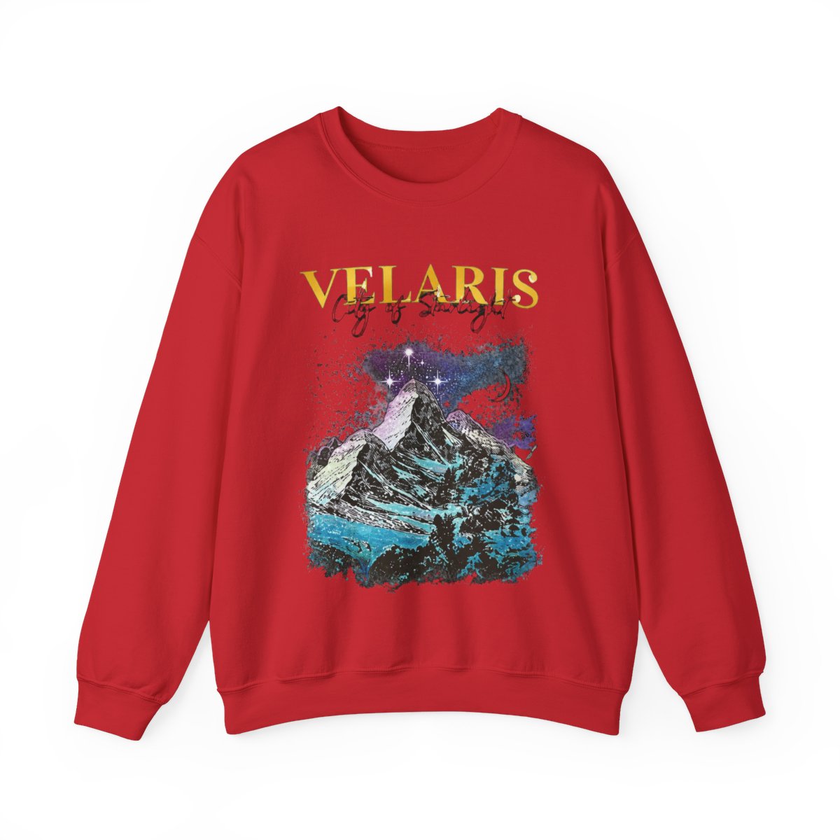 Velaris City of Starlight T-Shirts - Acotar A Court of Thorns and Roses Bookish Sweater | Sarah J. Maas / ACOTAR - alternate angle 2, merchandise