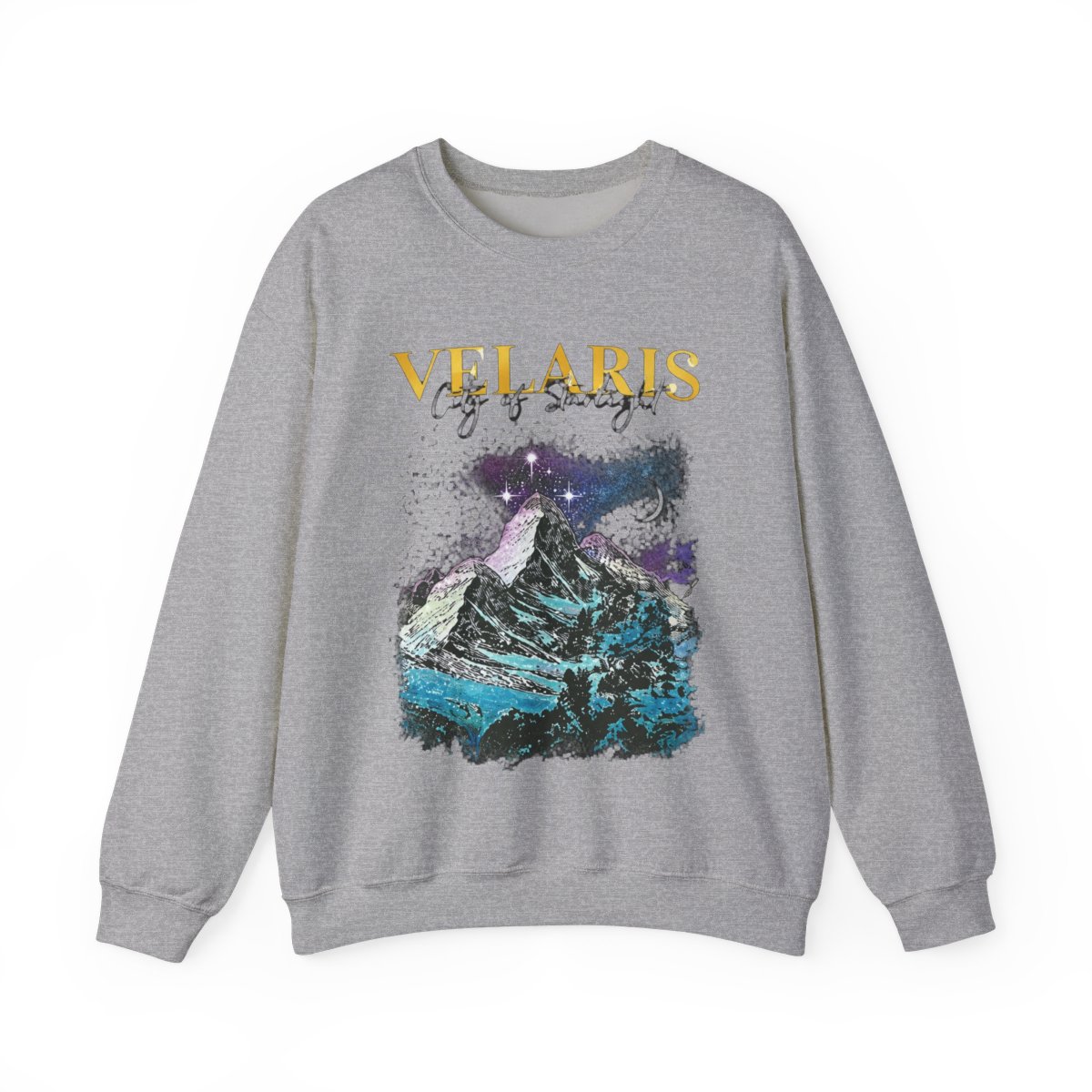Velaris City of Starlight - Acotar A Court of Thorns and Roses Bookish Sweater | Sarah J. Maas / ACOTAR - alternate angle 5, merchandise